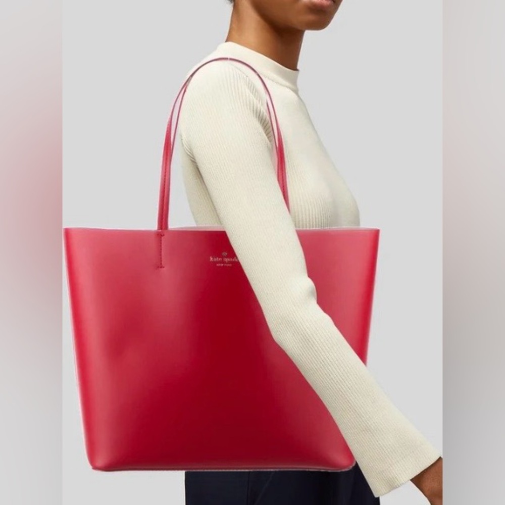 Kate Spade YEAR OF THE PIG LEN Handbag TOTE RED 
NWT .. Sold Out Online